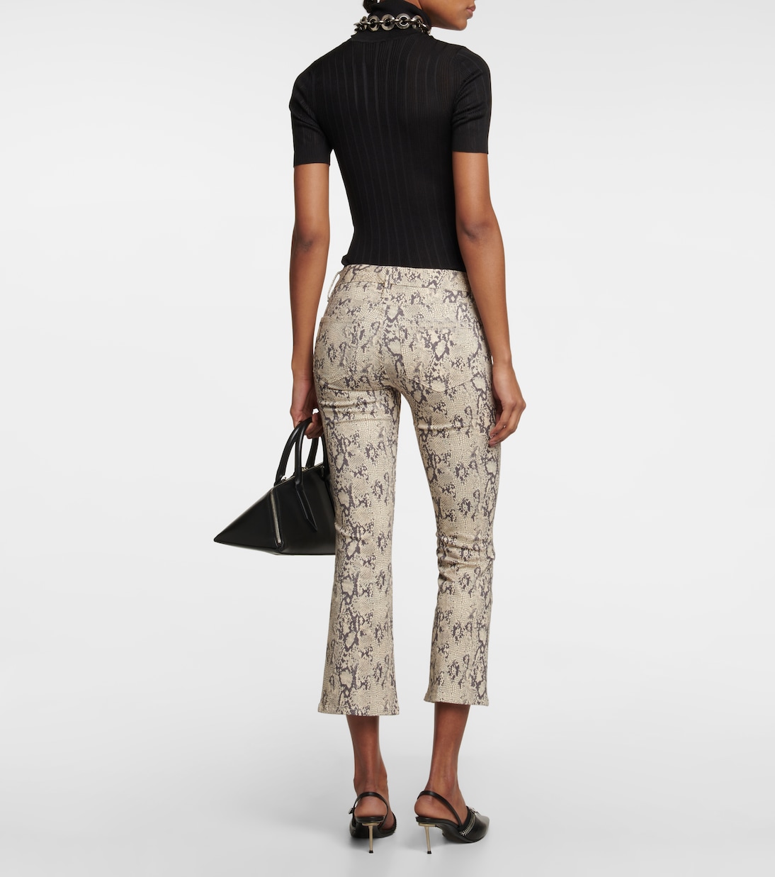 Le Crop Mini cropped jeans | Frame