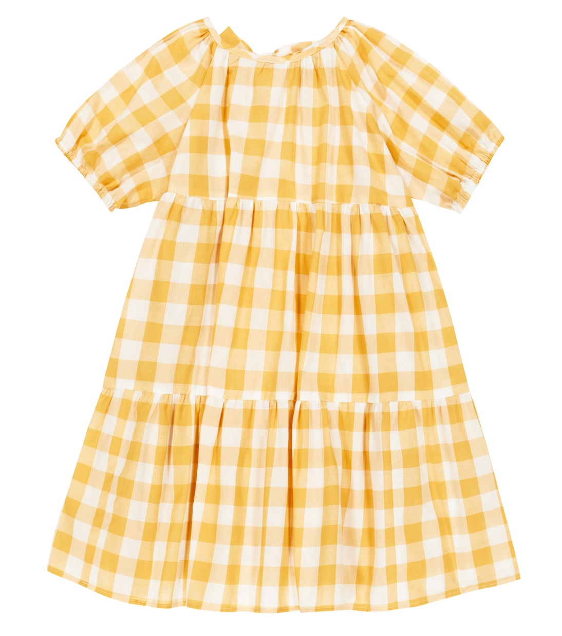 Vestido de algodón con cuadros vichy | Paade Mode