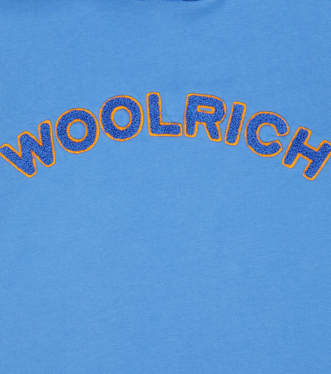 Sudadera con capucha de algodón con logo | Woolrich Kids
