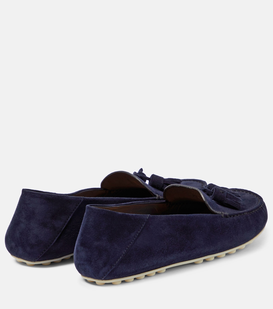 Mokassins Dot Sole aus Veloursleder | Loro Piana