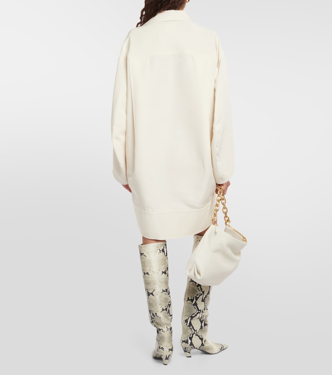 Kal wool-blend minidress | Khaite