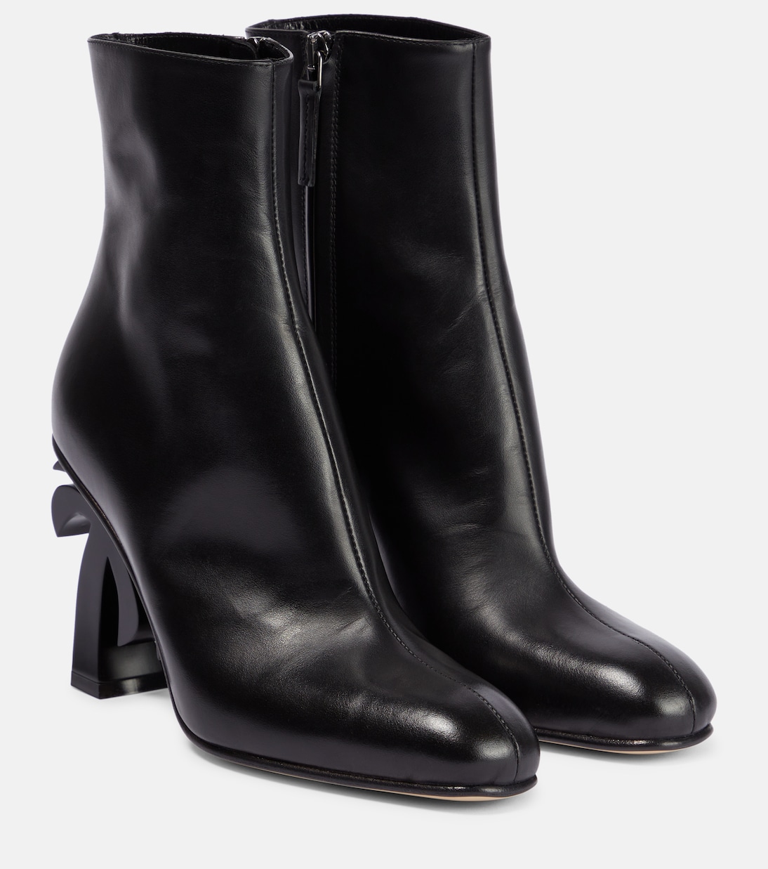 Palm leather ankle boots | Palm Angels