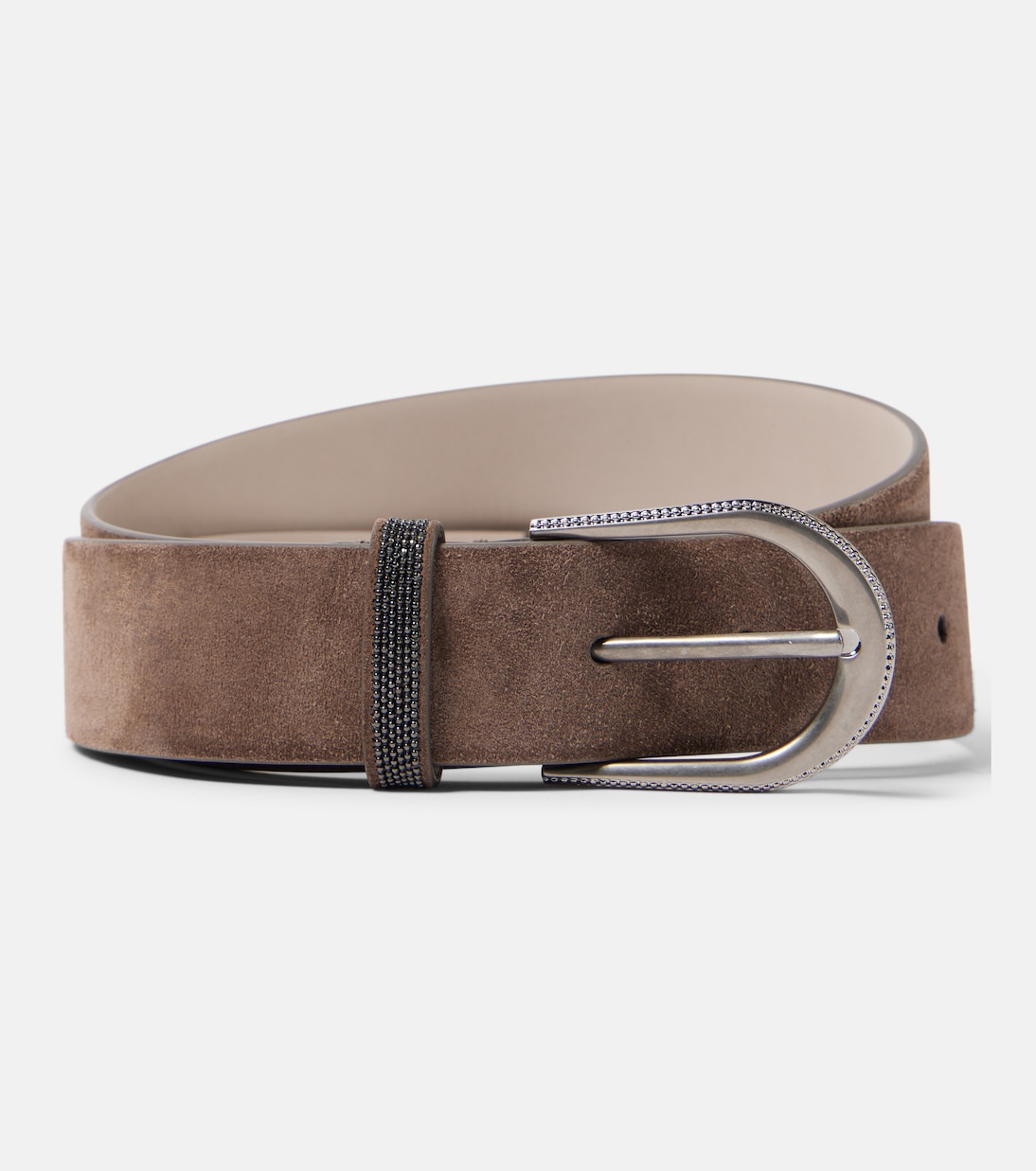 Ceinture Monili en daim | Brunello Cucinelli
