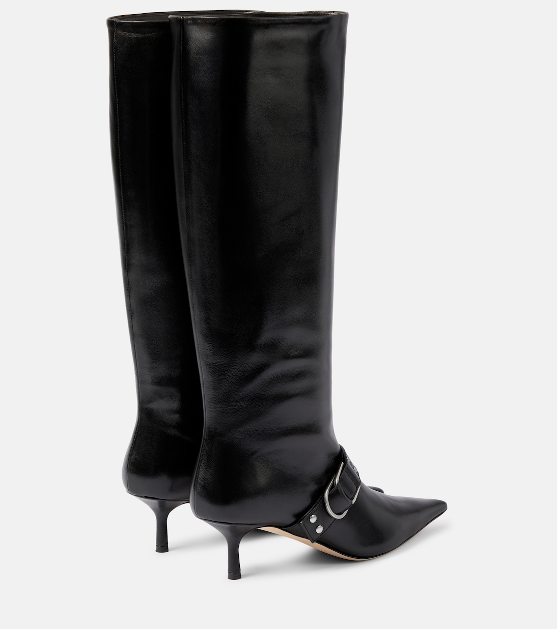 Botas altas Jeanne de piel | Blumarine