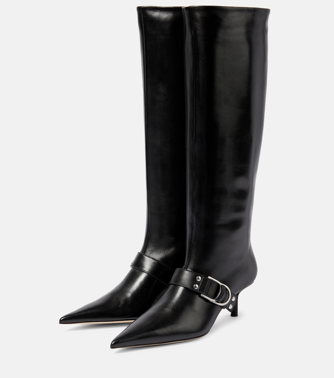Botas altas Jeanne de piel | Blumarine