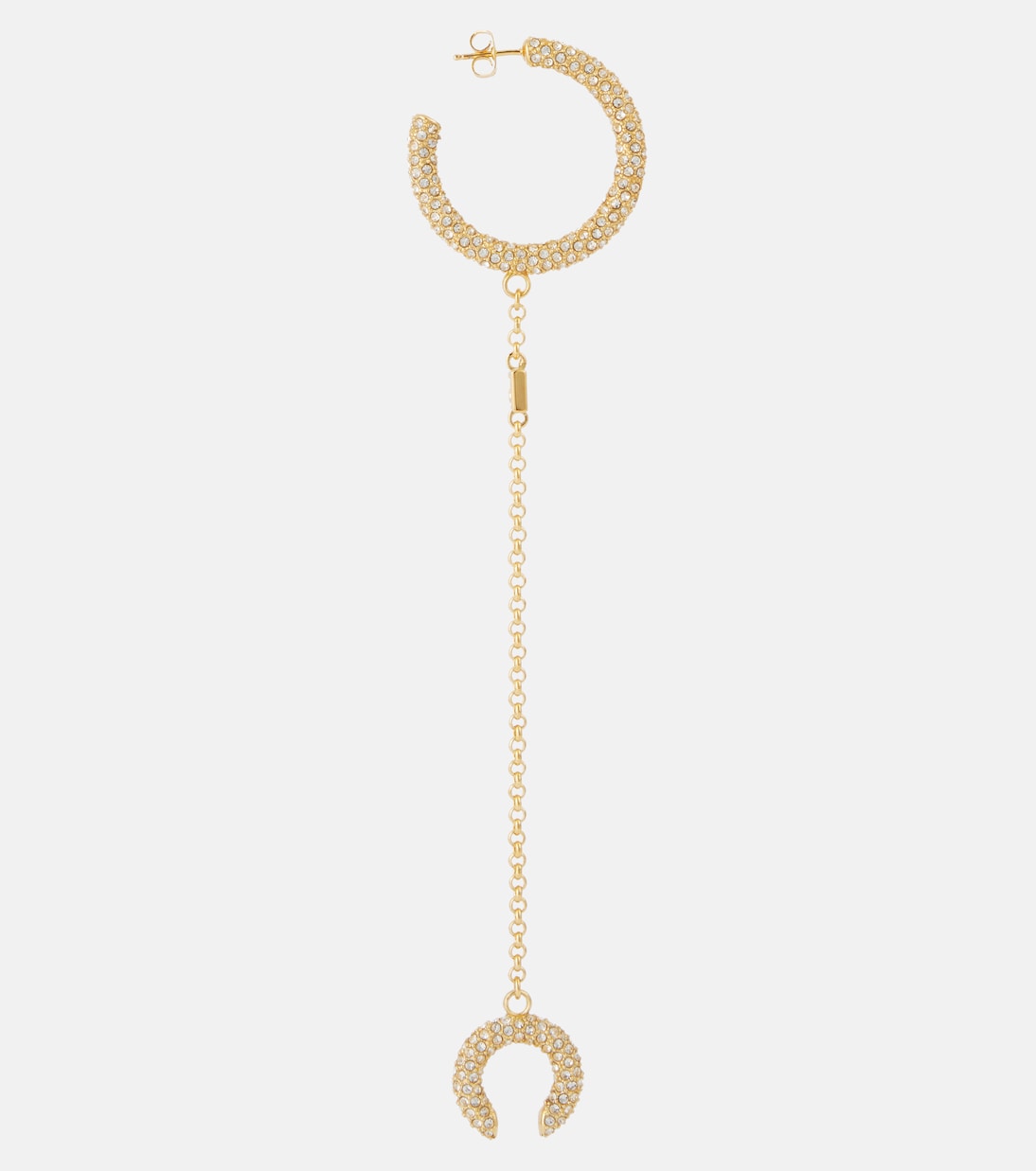 Boucle d’oreille unique à cristaux | Dolce&Gabbana