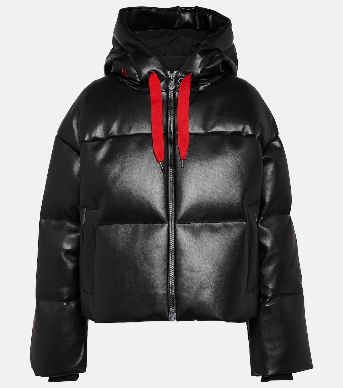 Veste doudoune Taos en cuir synthétique | Perfect Moment