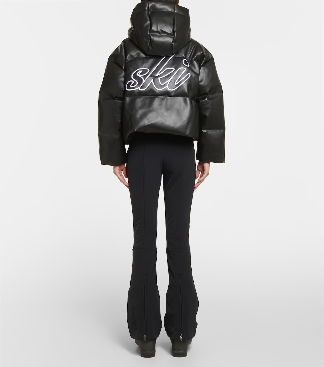 Veste doudoune Taos en cuir synthétique | Perfect Moment