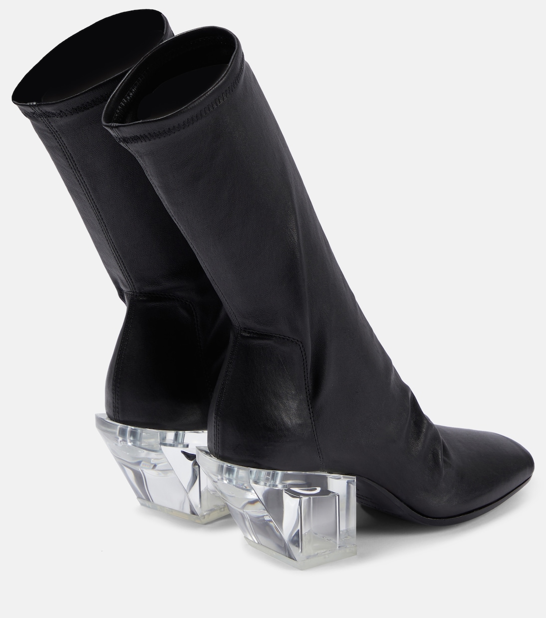 Botines de piel elástica | Rick Owens