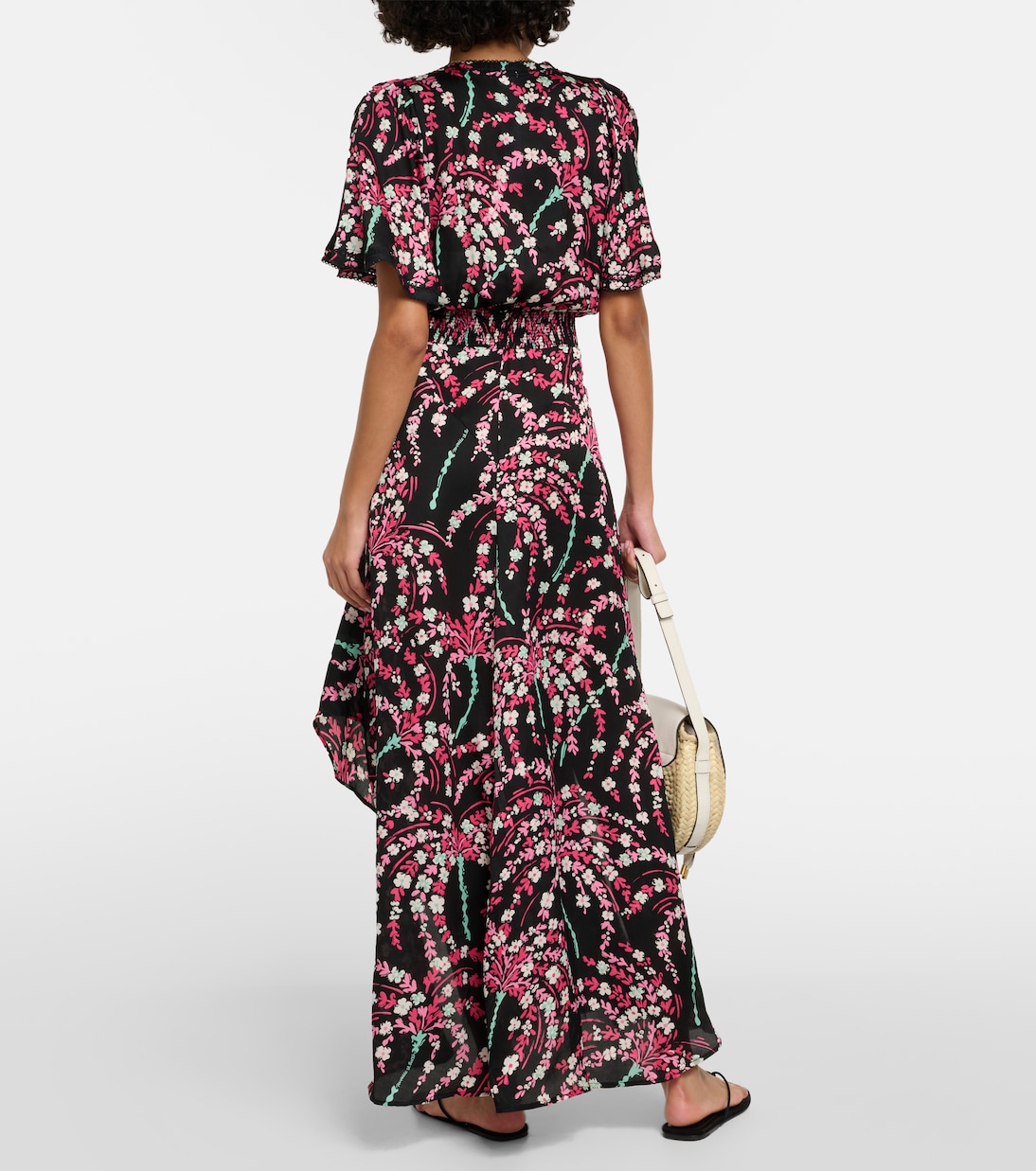 Vestido largo Mabelle estampado | Poupette St Barth