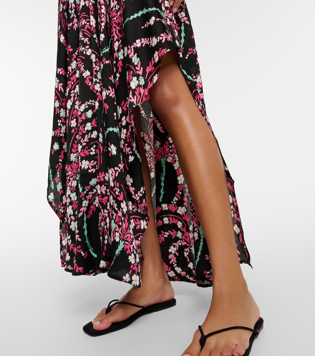 Vestido largo Mabelle estampado | Poupette St Barth