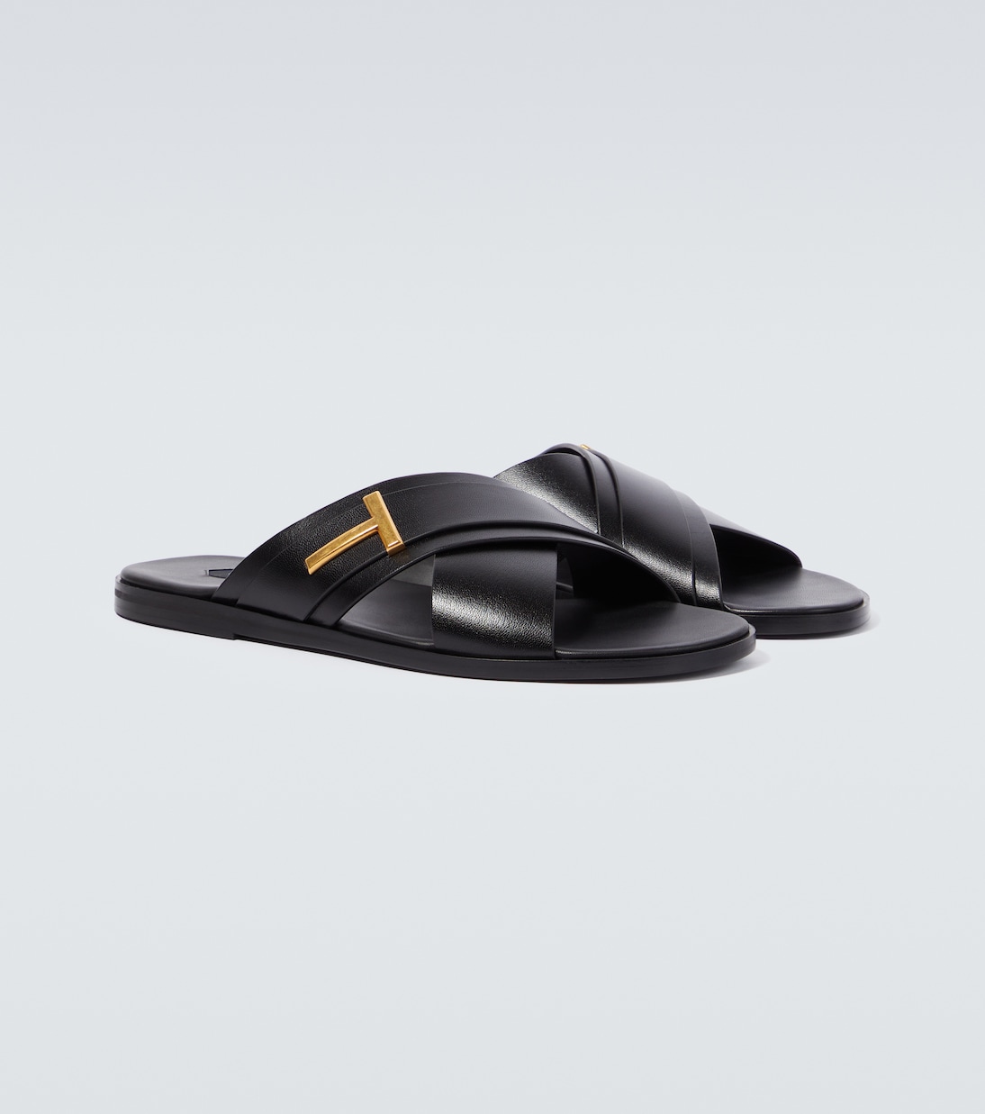 Sandalen Preston T Icon aus Leder | Tom Ford