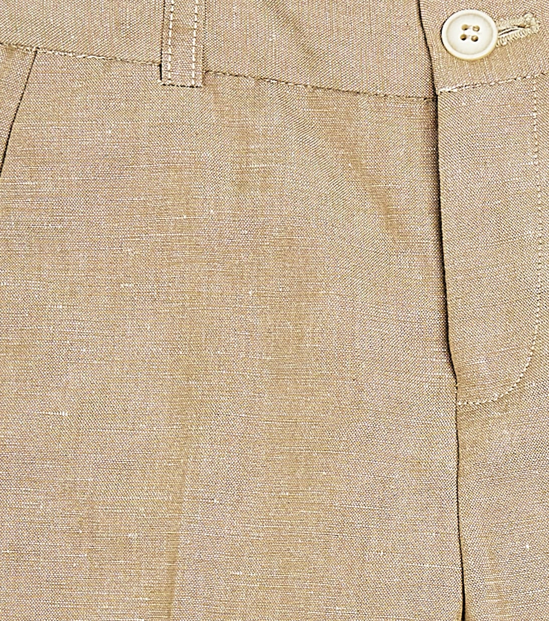 Pantaloni regular Peter in cotone e lino | Bonpoint