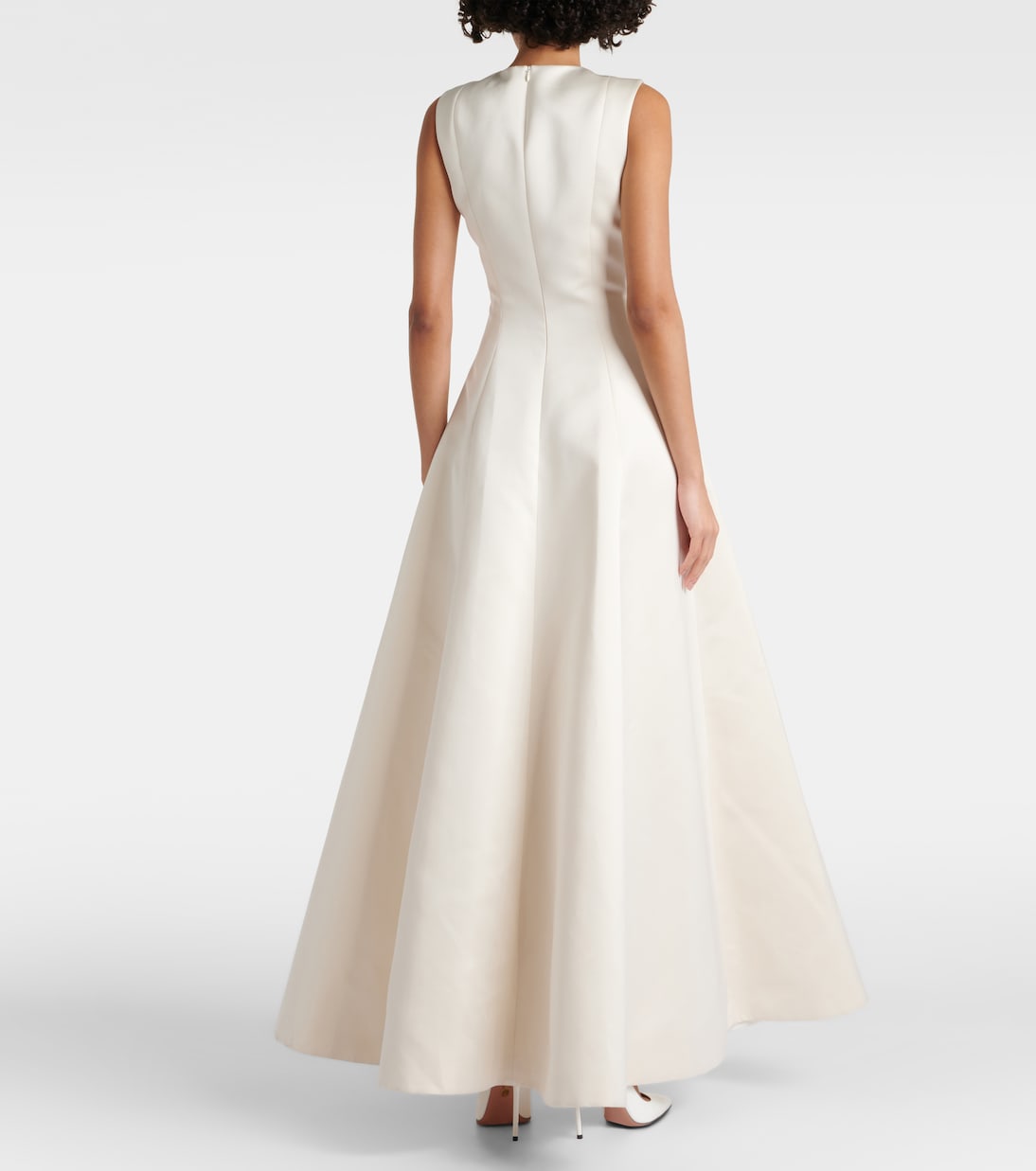 Bridal Robe Mairi aus Crêpe | Emilia Wickstead