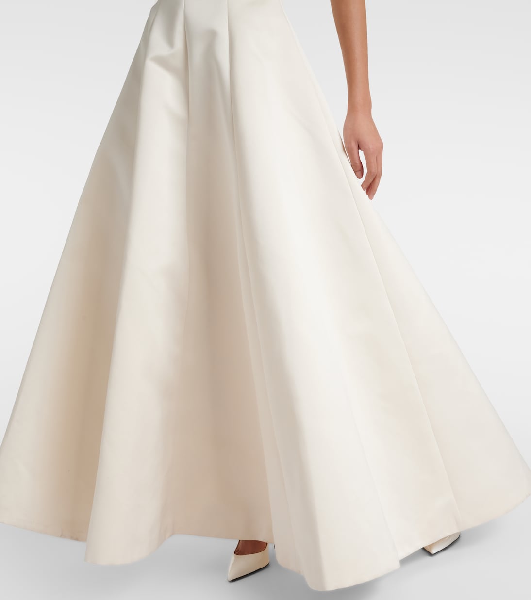 Bridal Robe Mairi aus Crêpe | Emilia Wickstead