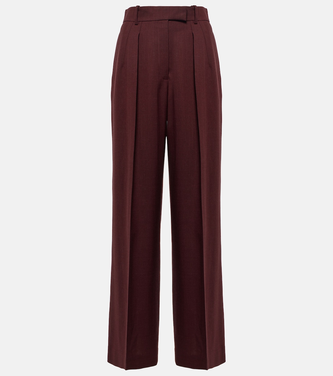 Pantaloni a gamba larga Antone in lana | The Row