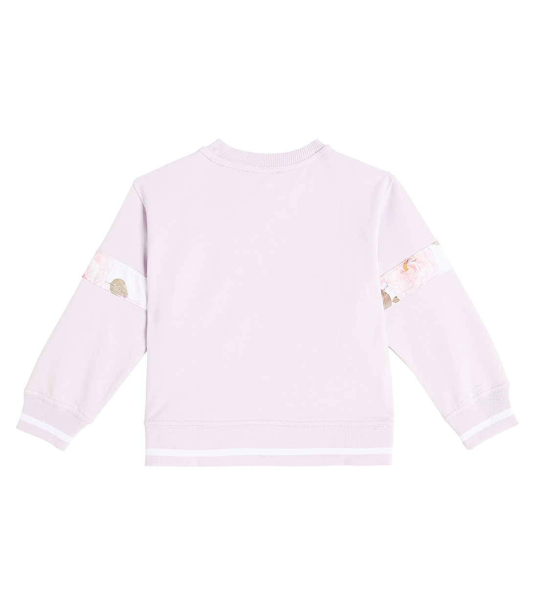 Felpa in jersey di cotone con logo | Monnalisa