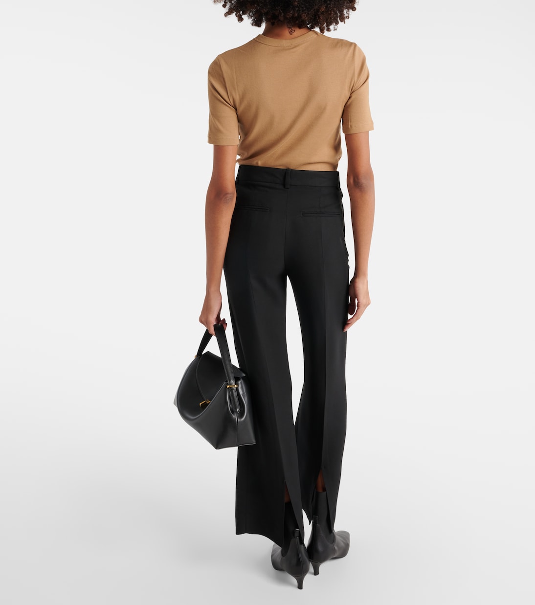 Gerade Mid-Rise-Hose | Toteme
