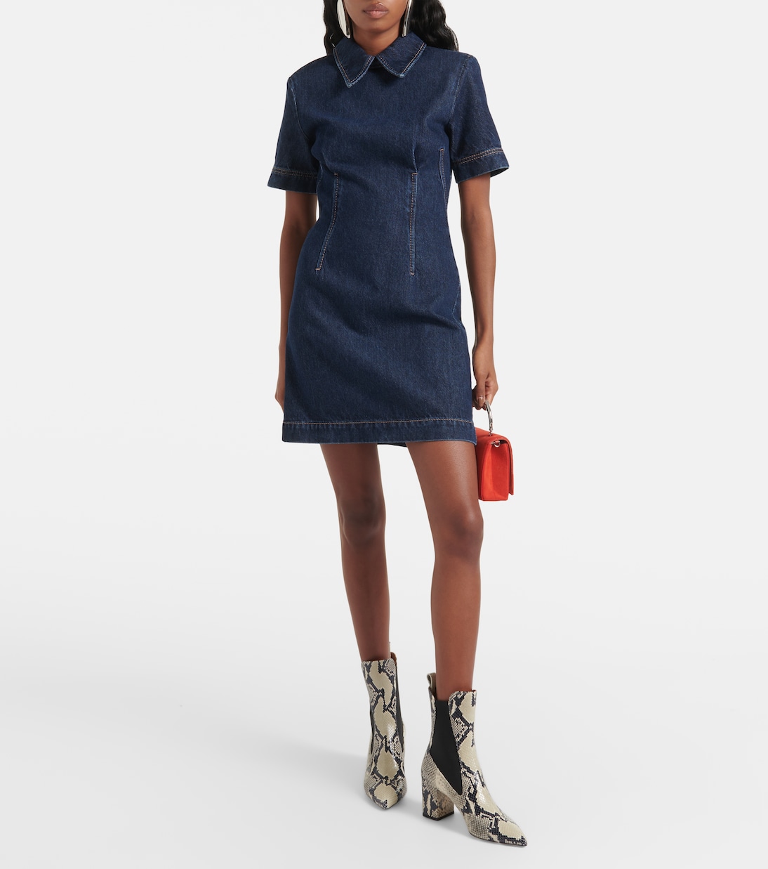 Minikleid Douglas aus Denim | Sportmax