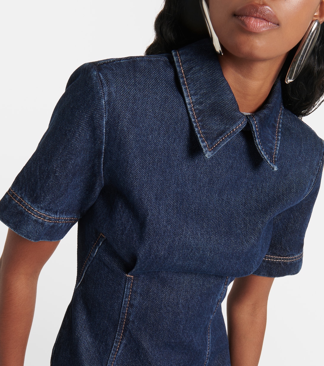 Minikleid Douglas aus Denim | Sportmax