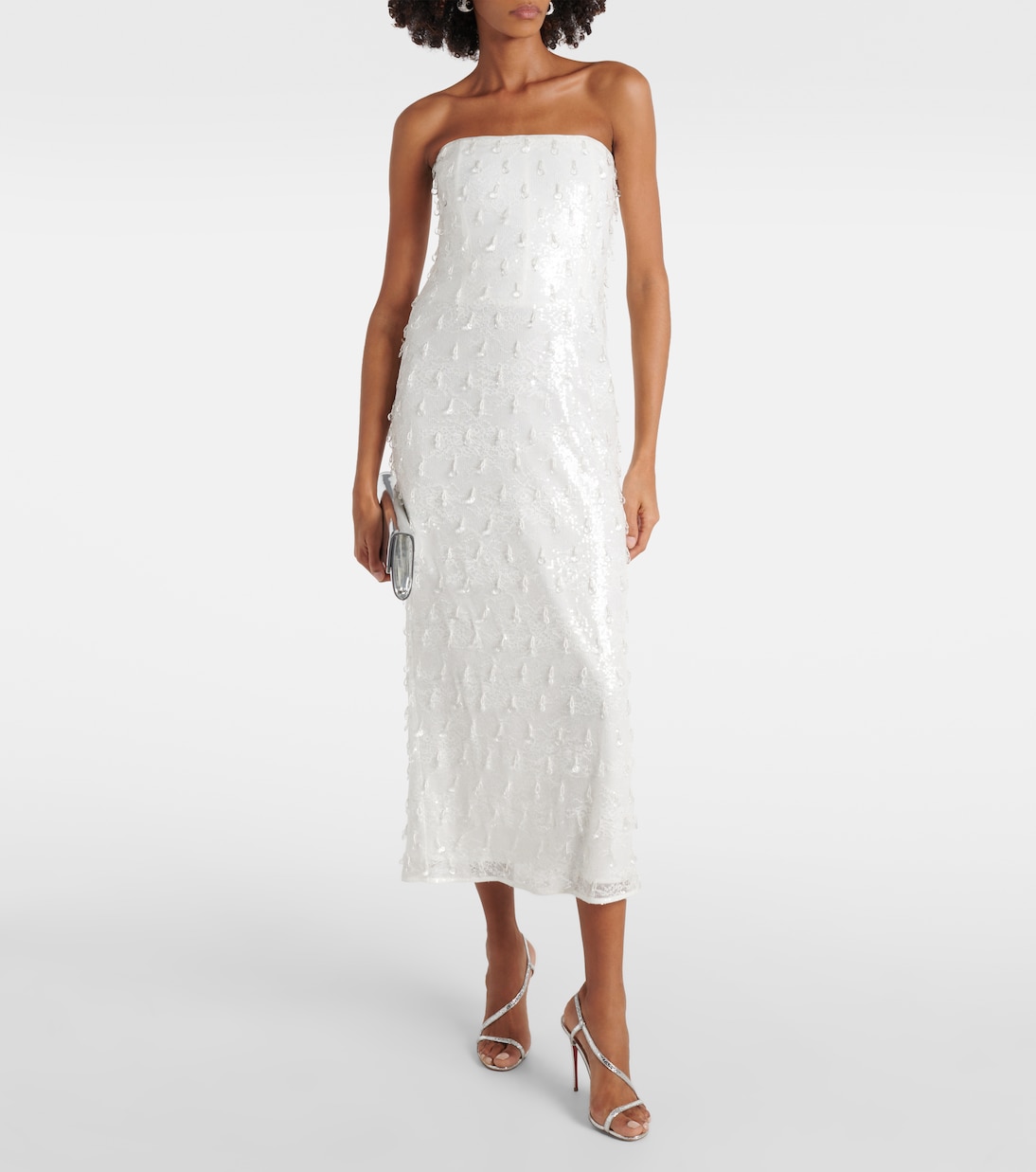 Robe longue Preston à ornements | Simkhai