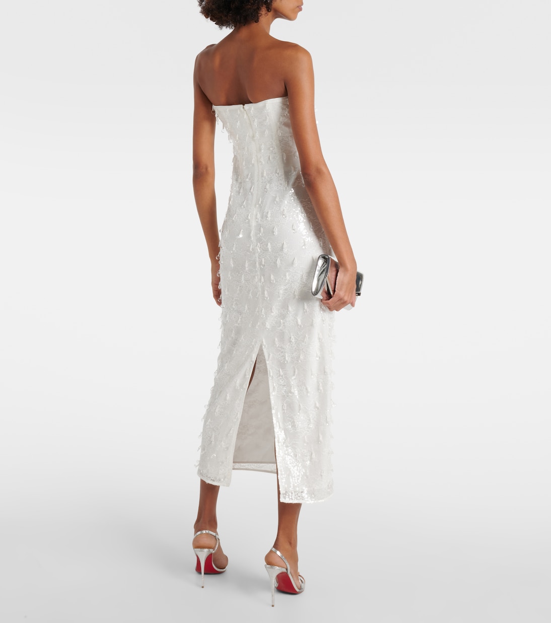 Robe longue Preston à ornements | Simkhai