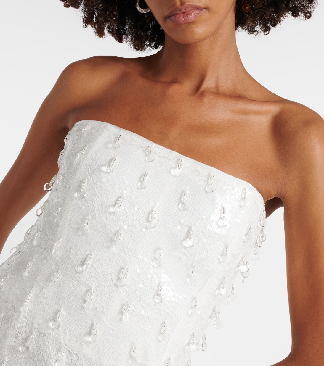 Robe longue Preston à ornements | Simkhai