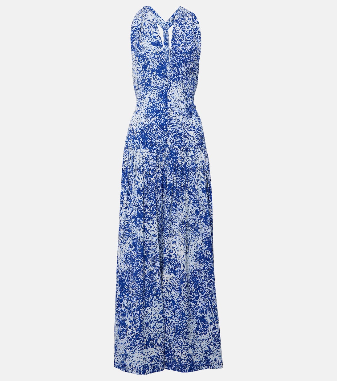 Abito lungo Simone con stampa | Proenza Schouler