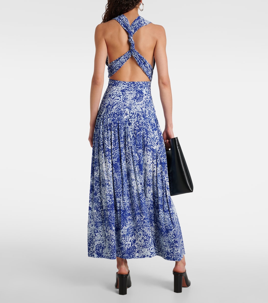 Abito lungo Simone con stampa | Proenza Schouler