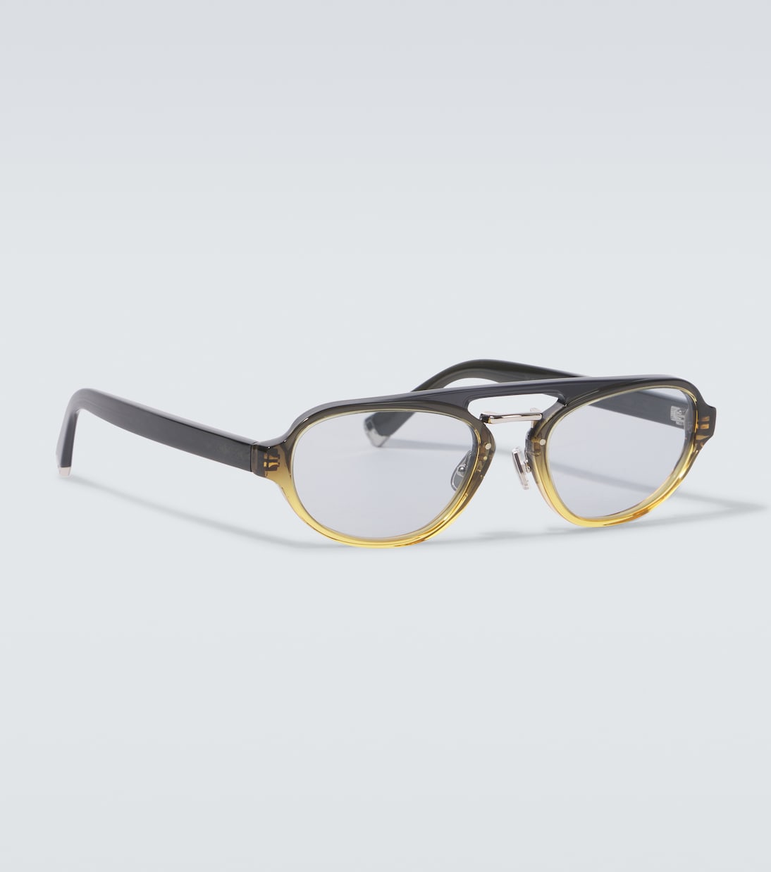 Aviator-Sonnenbrille Intarsia Rays | Brunello Cucinelli