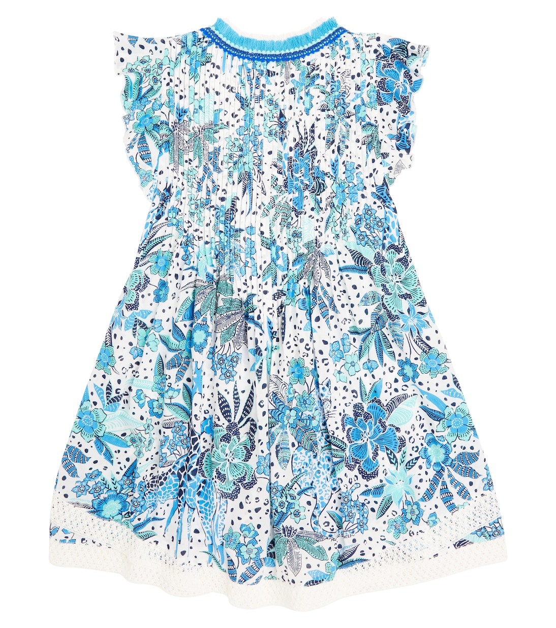Bedrucktes Kleid Sasha | Poupette St Barth Kids