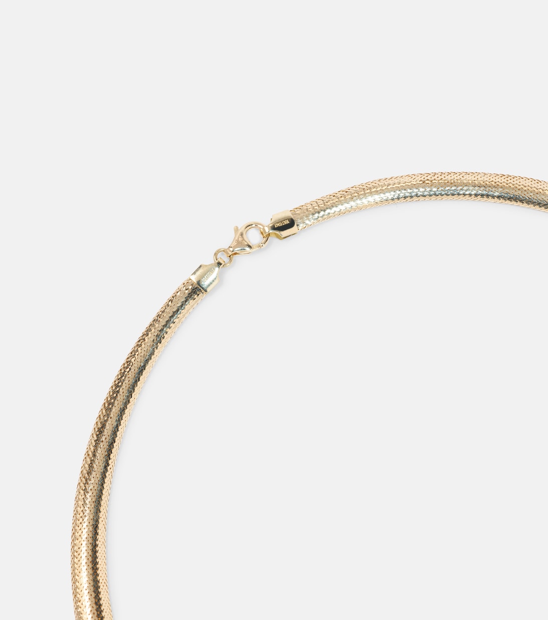 Collana in Oro 10kt Intrecciato Oro di STONE AND STRAND per Giovani Stilisti