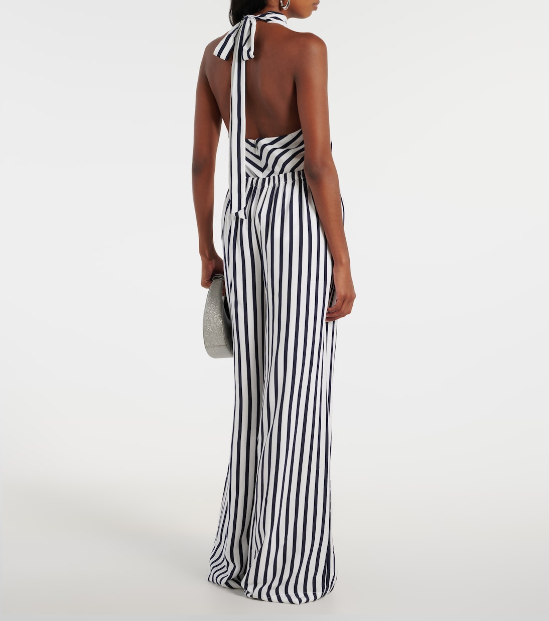 Pantaloni a gamba larga Luke a righe | Staud