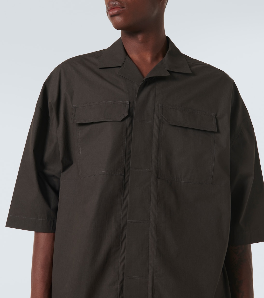 Camicia bowling in cotone | Rick Owens