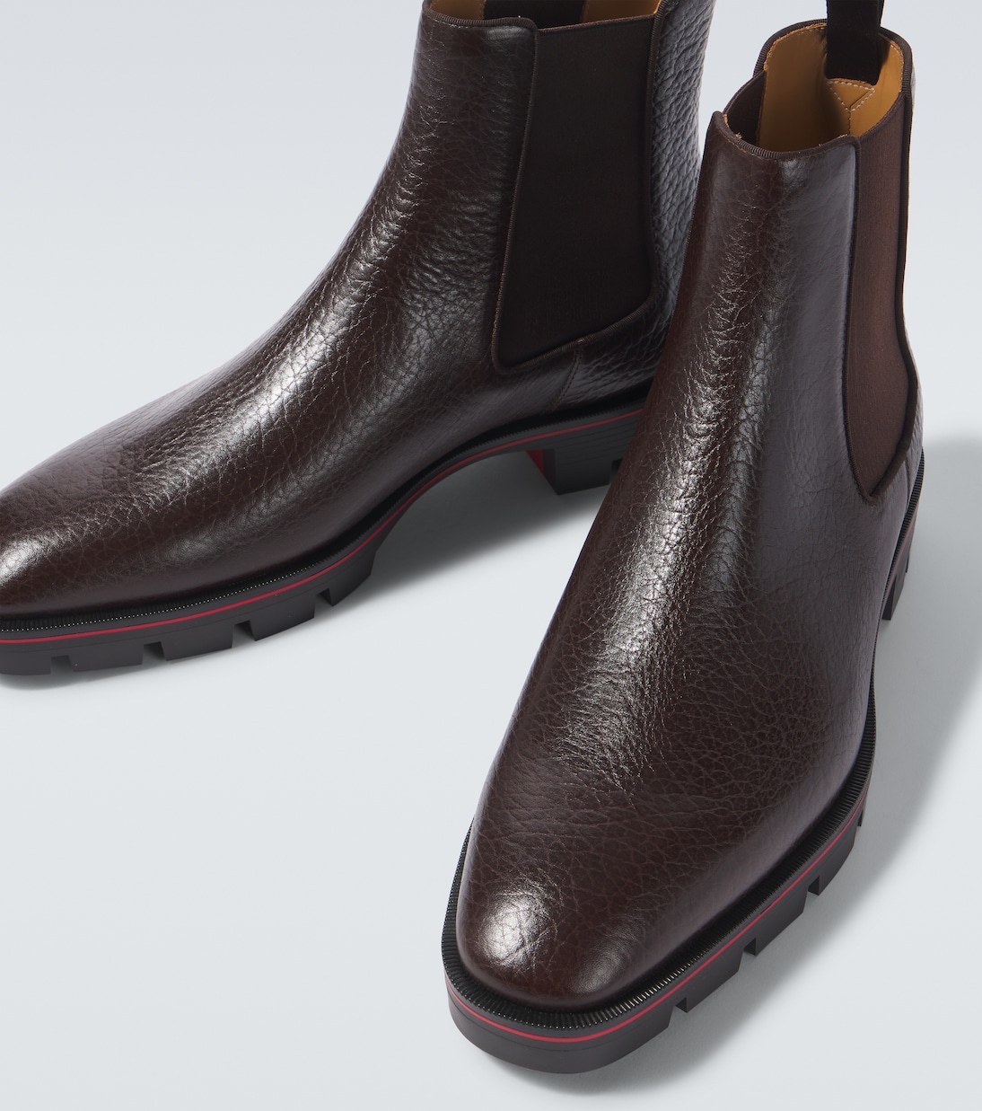 Bottines Chelsea Alpinosol en cuir | Christian Louboutin
