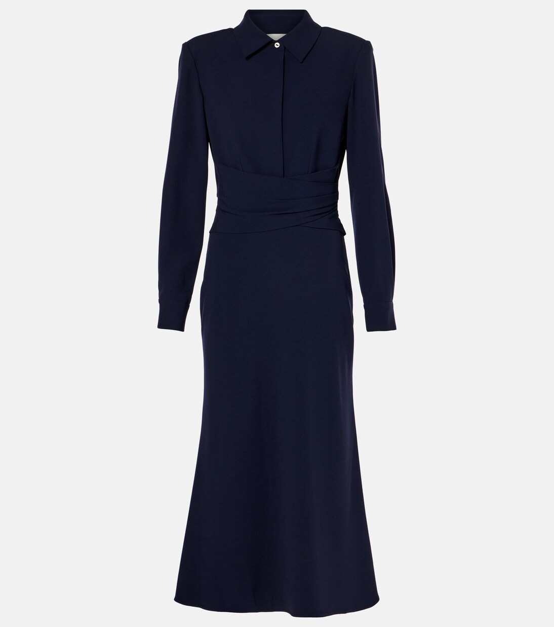 Robe midi en satin | Roland Mouret