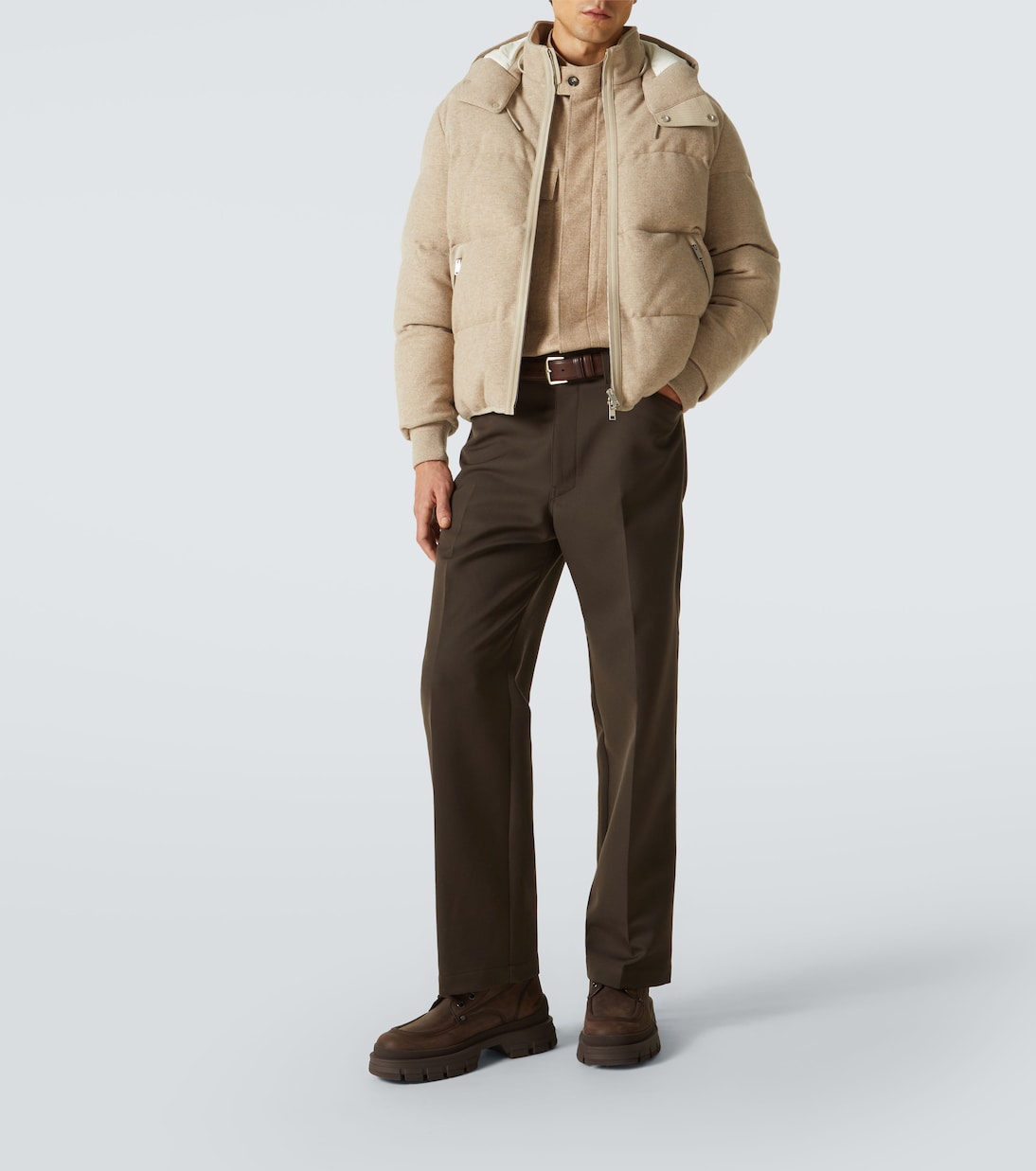 Daunenjacke Elements Ghiaccio aus Kaschmir | Zegna