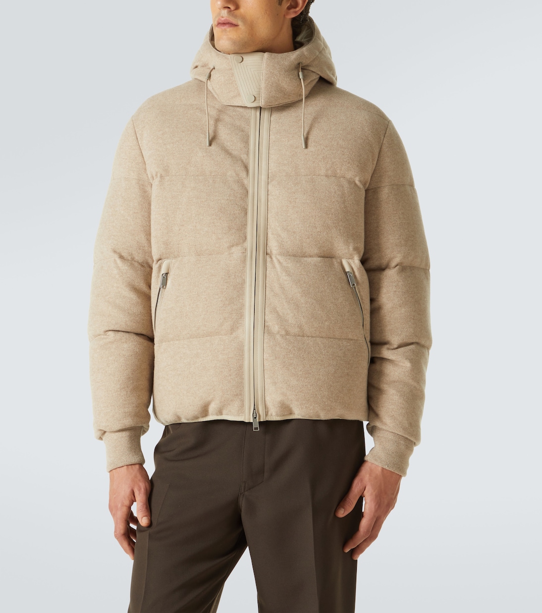 Daunenjacke Elements Ghiaccio aus Kaschmir | Zegna
