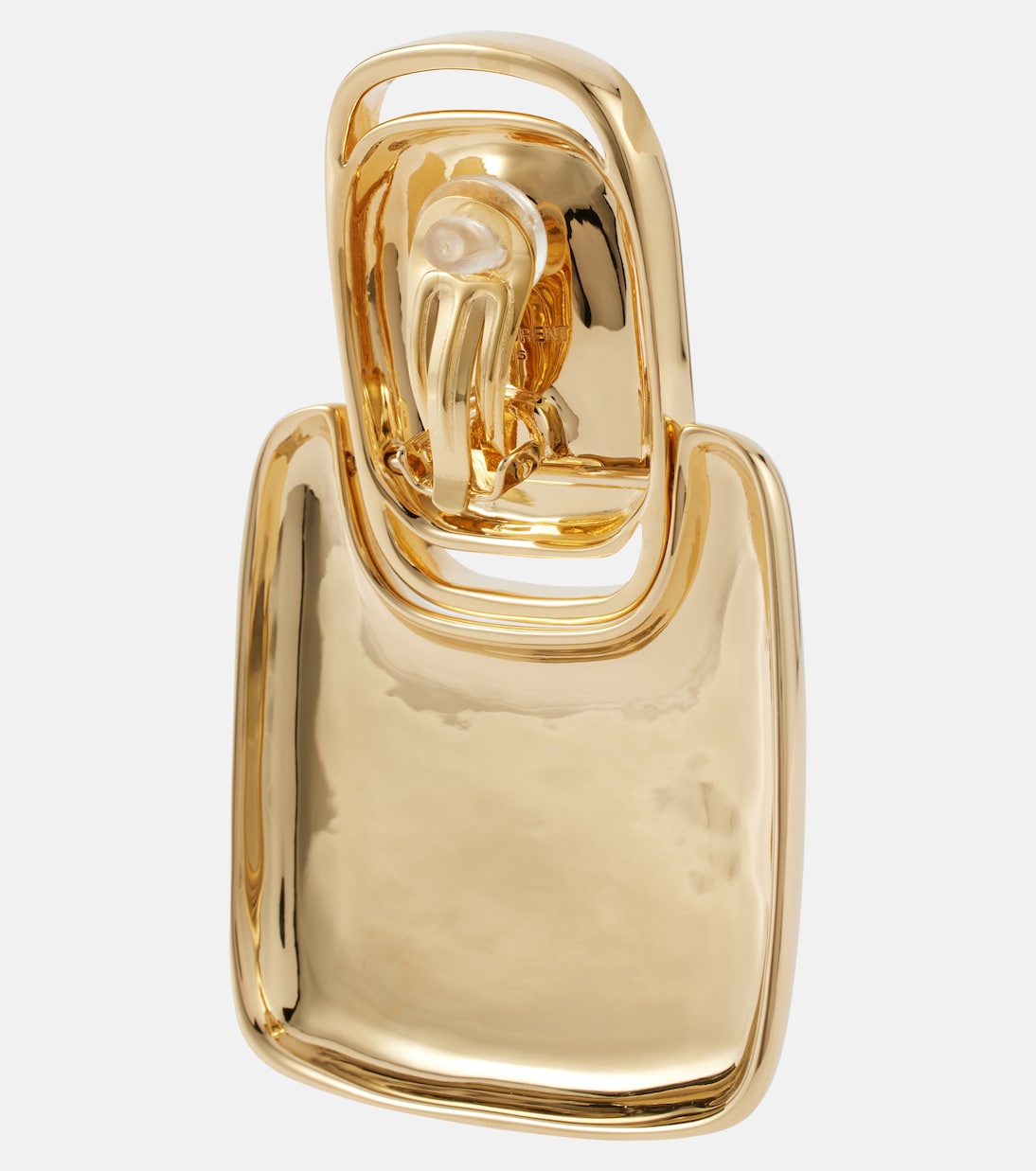 Orecchini clip-on Saint Laurent con dettagli Cabochon, stile giovane e moderno