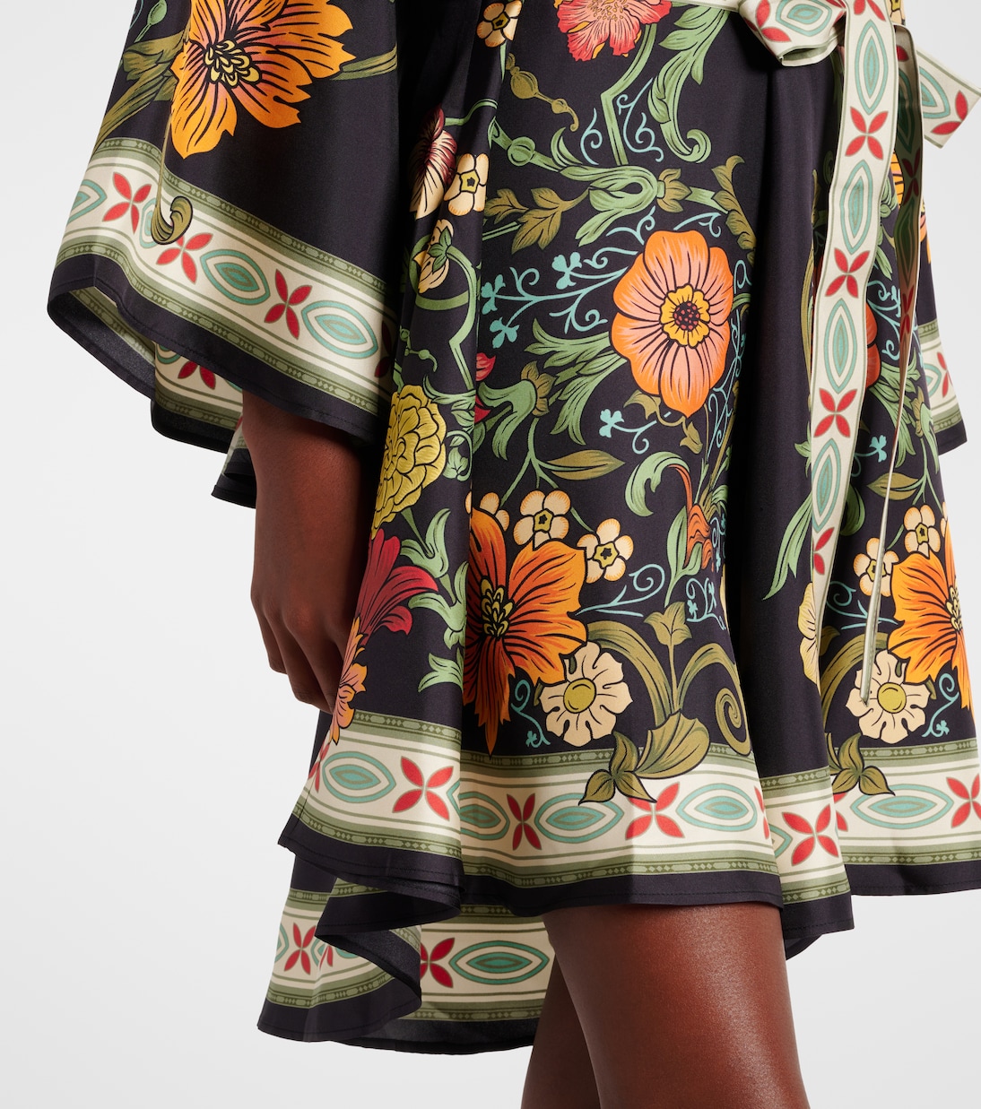 Kaftan Mini Magnifico aus Seide | La DoubleJ