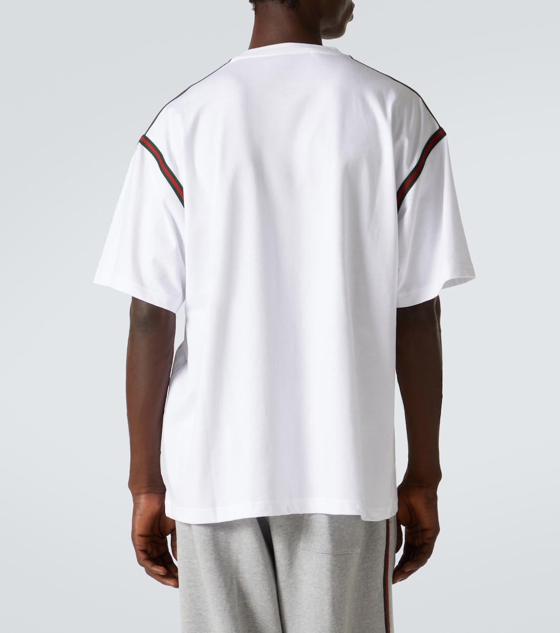 Camiseta en jersey de algodón bordada | Gucci