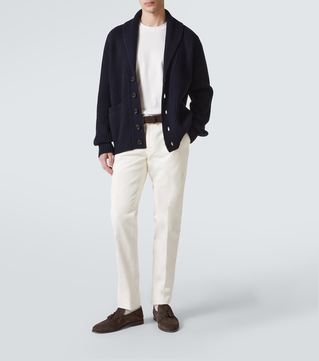 Cardigan in cotone e cashmere | Dunhill