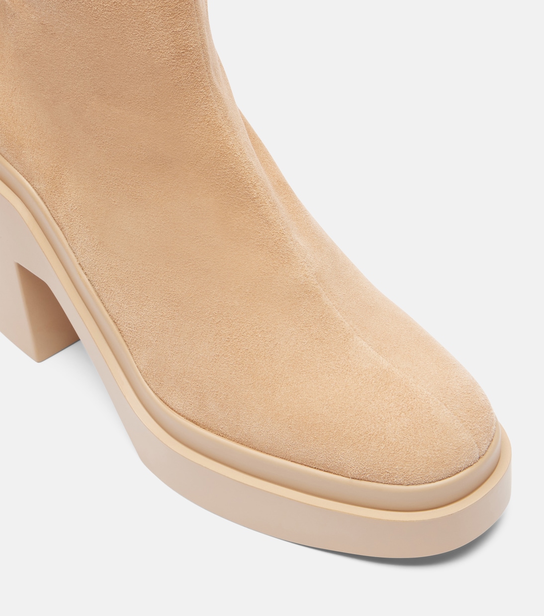 Botines con plataforma Nina de ante | Clergerie