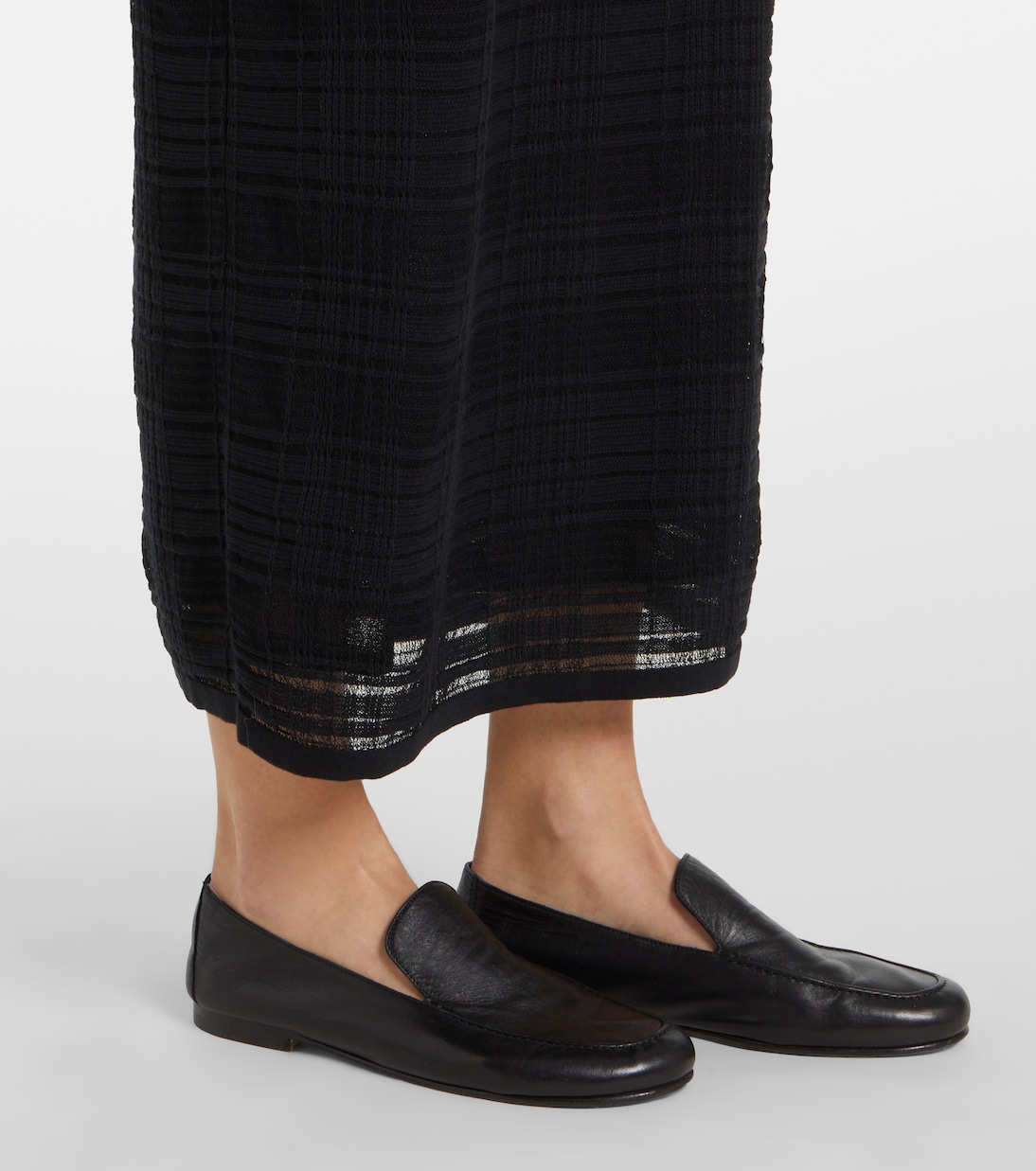 Jupe midi White Label en coton mélangé | Proenza Schouler