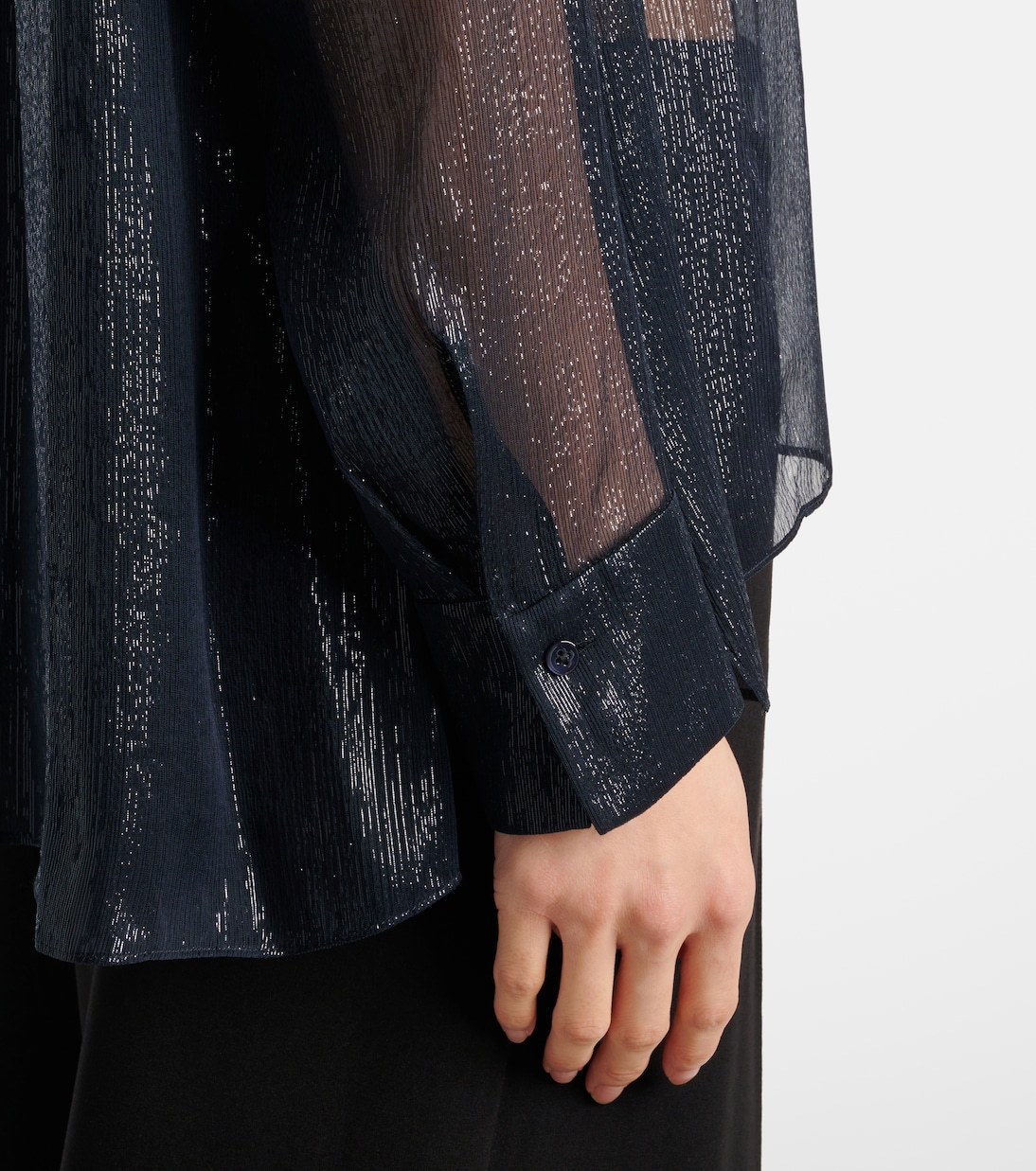Camicia in lamé di misto seta | Dorothee Schumacher