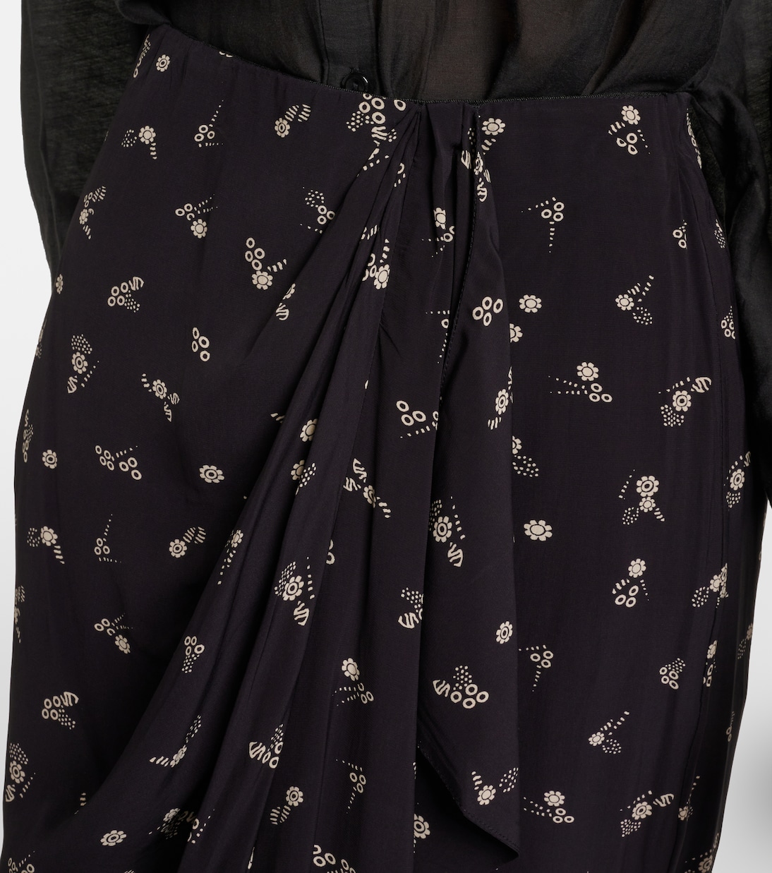 Jupe midi Zaine imprimée | Marant Etoile