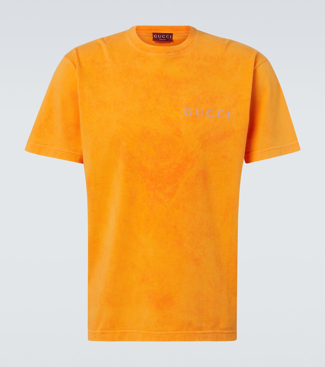 Camiseta de jersey de algodón con logo | Gucci