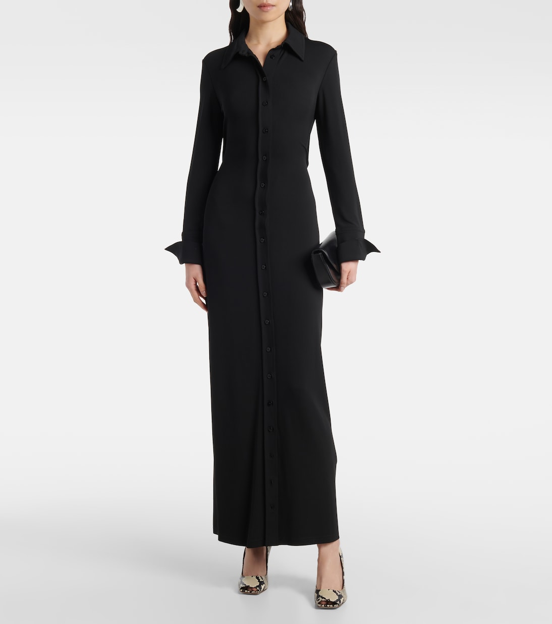Hemdblusenkleid aus Crêpe | Sportmax