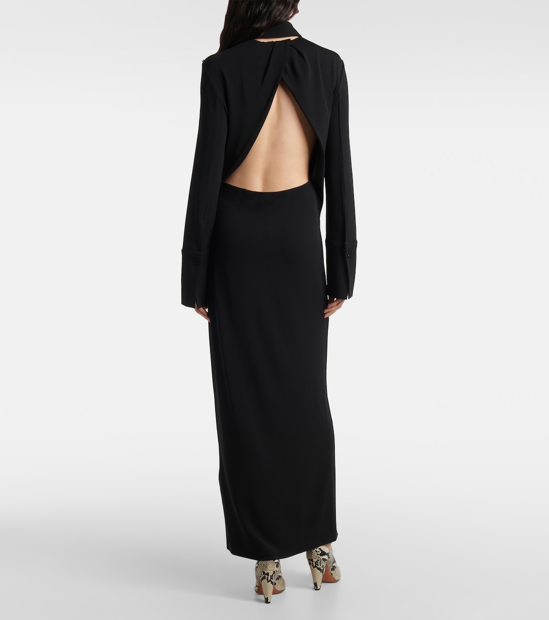 Hemdblusenkleid aus Crêpe | Sportmax
