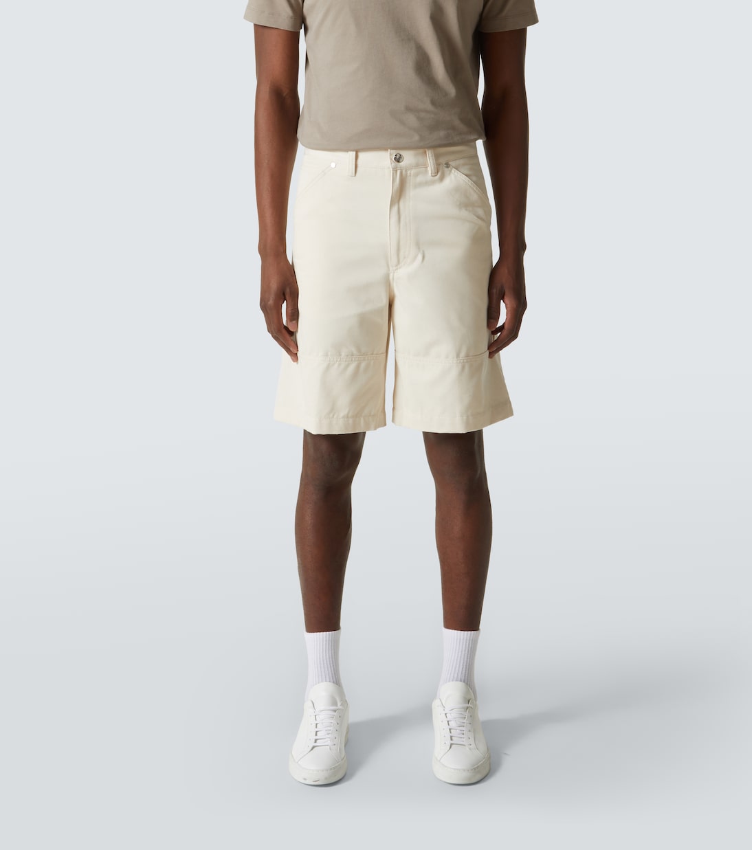 Shorts in twill di cotone | Moncler